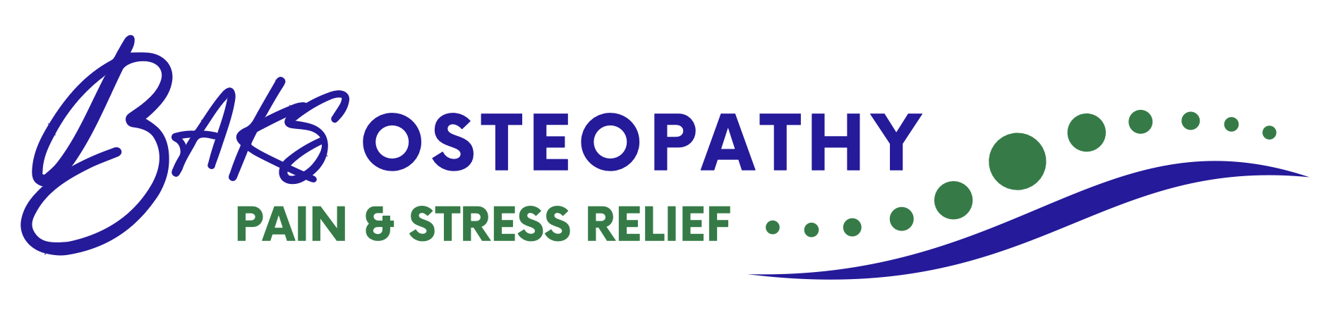 Baks Osteopathy long logo